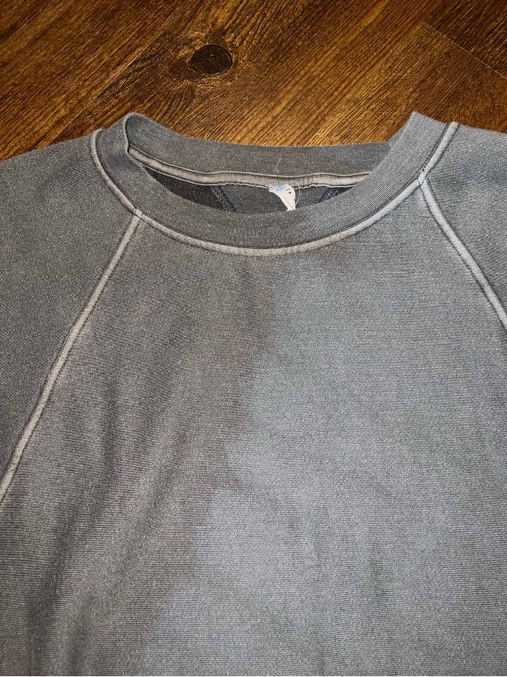 FP Movement Gray Better Days One of a Kind Oversized Pullover Sweatshirt Size M - Picture 10 of 13